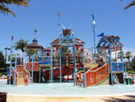Reunion Resort Water Park - Kids Slide (closeup)